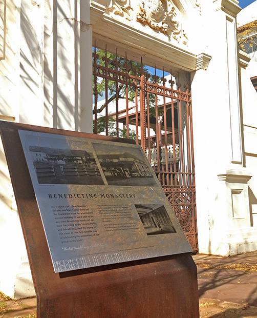 New Norcia - Monastery Interpretive Sign