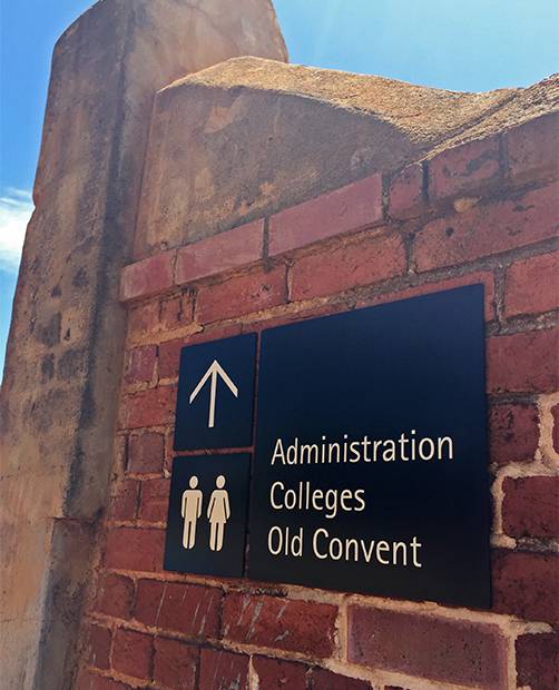 New Norcia - Wayfinding Signage