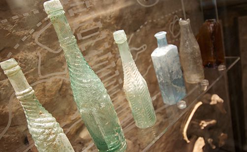 Artefacts at the Convict Depot at Fremantle Prison