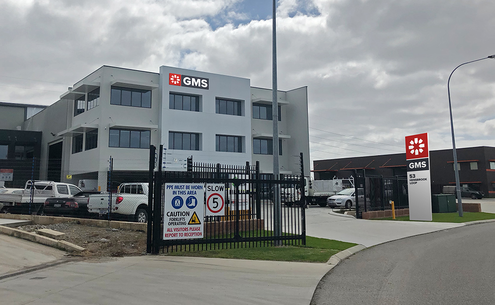 Groundbreaking Mining Solutions building signage