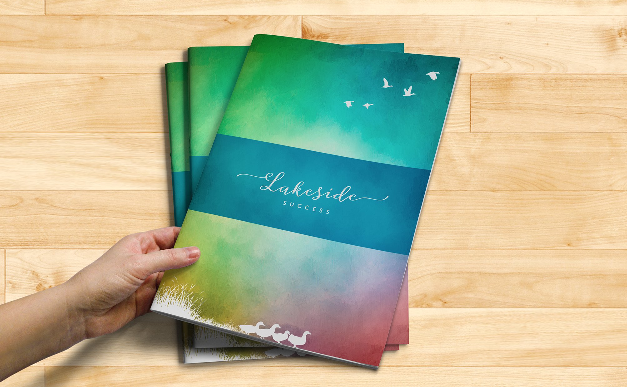Lakeside Success Estate - Brochure Cover Design