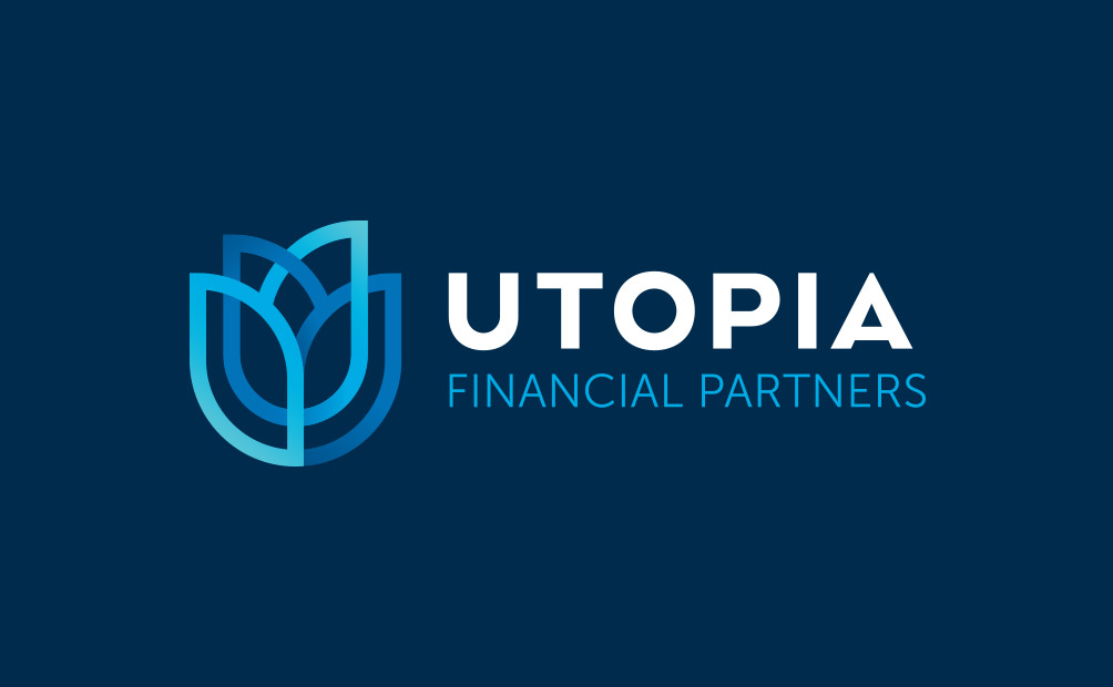 Utopia Financial Partners logo - revered version